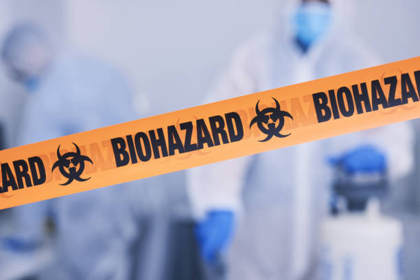Professional Infectious Disease Decontamination technician working in Galveston, IN